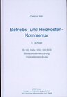 Buchcover Betriebskostenkommentar - 5. Auflage