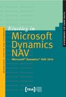 Buchcover Einstieg in Microsoft Dynamics NAV - Microsoft® Dynamics™ NAV 2016