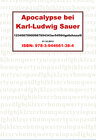Buchcover Apocalypse bei Karl-Ludwig Sauer und Georg Trakl