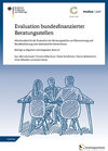 Buchcover Evaluation bundesfinanzierter Beratungsstellen, Abschlussbericht der Evaluation der Beratungsstellen zur Distanzierung u