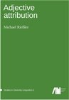 Buchcover Adjective attribution