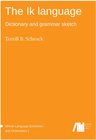 Buchcover The Ik language