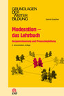 Buchcover Moderation - das Lehrbuch