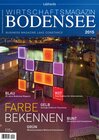 Buchcover Wirtschaftsmagazin Bodensee 2015