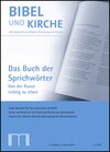 Buchcover Bibel und Kirche / Das Buch der Sprichwörter