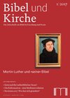 Buchcover Bibel und Kirche / Martin Luther und "seine" Bibel