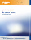Buchcover Die deutsche Sprache