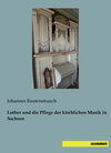 Buchcover Luther und die Pflege der kirchlichen Musik in Sachsen