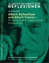 Buchcover Albert Schweitzer und Albert Camus