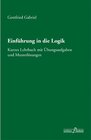 Buchcover Einführung in die Logik