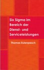 Buchcover Six Sigma im Bereich der Dienst- und Serviceleistungen