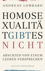 Buchcover Homosexualität gibt es nicht