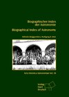Buchcover Biographischer Index der Astronomie / Biographical Index of Astronomy