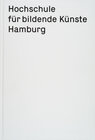 Buchcover Hochschule für bildende Künste Hamburg