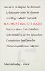 Buchcover Maumort und die Nazis