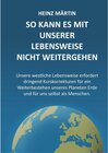 Buchcover So kann es mit unserer Lebensweise nicht weitergehen