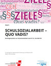 Buchcover Schulsozialarbeit - Quo vadis?