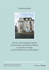 Buchcover Das Dr. Senckenbergische Institut für Geschichte und Ethik der Medizin in Frankfurt am Main vom WS 2004/05 bis zum WS 20