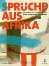 Buchcover Sprüche aus Afrika