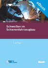 Buchcover E-Book Normenhandbuch Schweißen im Schienenfahrzeugbau