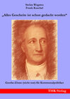 Buchcover „Alles Gescheite ist schon gedacht worden“