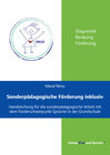Buchcover Sonderpädagogische Förderung inklusiv - Handreichung für die sonderpädagogische Arbeit mit dem Förderschwerpunkt Sprache