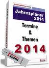 Buchcover Jahresplaner 2014 – Die Terminvorschau 2014 - digital