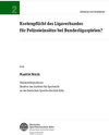Buchcover Kostenpflicht des Ligaverbandes für Polizeieinsätze bei Bundesligaspielen?