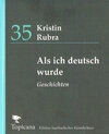 Buchcover Kristin Rubra