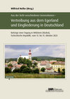Buchcover Aus der Sicht verschiedener Generationen ‒ Vertreibung aus dem Egerland und Eingliederung in Deutschland