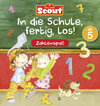 Buchcover Scout - In die Schule, fertig, los! Zahlenspaß