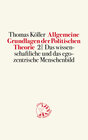 Buchcover Allgemeine Grundlagen der Politischen Theorie 2