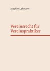 Buchcover Vereinsrecht für Vereinspraktiker