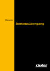 Buchcover Betriebsübergang