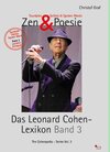 Buchcover Zen & Poesie - Das Leonard Cohen Lexikon Band 3, The Cohenpedia - Series Vol. 3