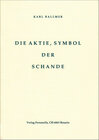 Buchcover Die Aktie, Symbol der Schande
