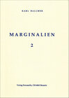 Buchcover Marginalien 2