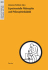 Buchcover 2014: Experimentelle Philosophie und Philosophiedidaktik