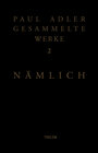 Buchcover Nämlich