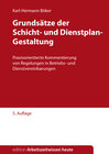 Buchcover Grundsätze der Schicht- und Dienstplan-Gestaltung