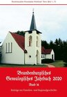 Buchcover Brandenburgisches Genealogisches Jahrbuch (BGJ) / Brandenburgisches Genealogisches Jahrbuch 2020