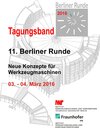 Buchcover Begleitband zur 11. Berliner Runde - Neue Konzepte für Werkzeugmaschinen