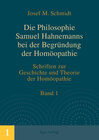 Buchcover Die Philosophie Samuel Hahnemanns bei der Begründung der Homöopathie