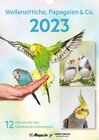 Buchcover Kalender Wellensittiche, Papageien & Co 2023