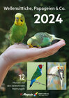 Buchcover Kalender Wellensittiche, Papageien & Co 2024