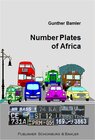 Buchcover Number Plates of Africa