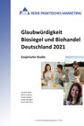 Buchcover Glaubwürdigkeit Biosiegel und Biohandel Deutschland 2021