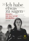 Buchcover »Ich habe etwas zu sagen«