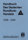 Buchcover Handbuch Des Deutschen Rundfunkhandels