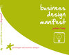 Buchcover business design manifest